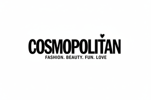 logo cosmopolitan noir sur blanc